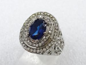 色石　指輪(11号)